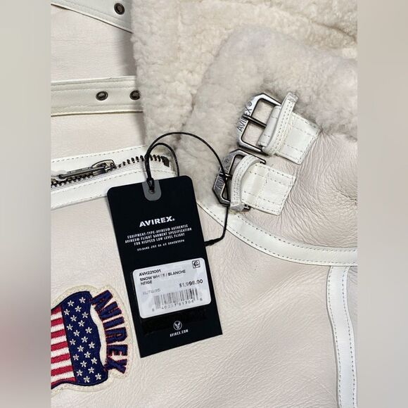 Avirex Icon Shearling Jacket size XL - Picture 13 of 16